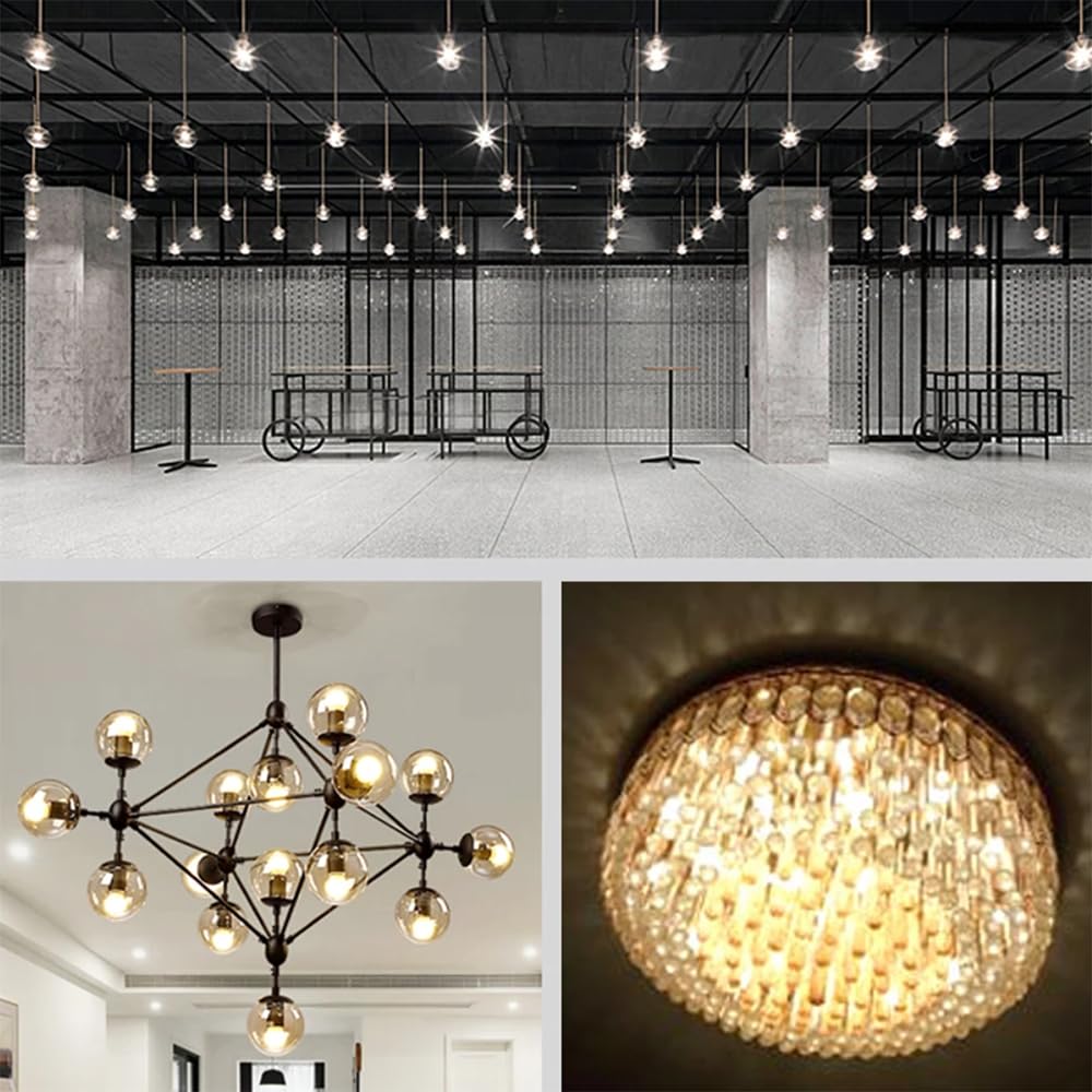 12 Szt G45 E27 9W 220V LED Żarówka Przezroczysta Żarówka Oświetlenie Domowe Reflektor Dekoracyjny Lampa Stołowa Światło Do Salonu,Warm white