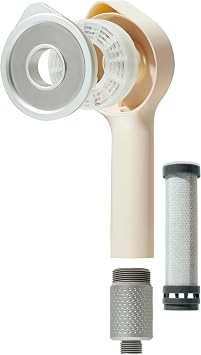 Hello Klean Purifying Shower Head Refill Cartridges - Filters to Remove Unwanted Metals, Chlorine & Impurities Found in Shower Water - Includes 1x Headpiece Cartridge & 1x Handle Cartridge