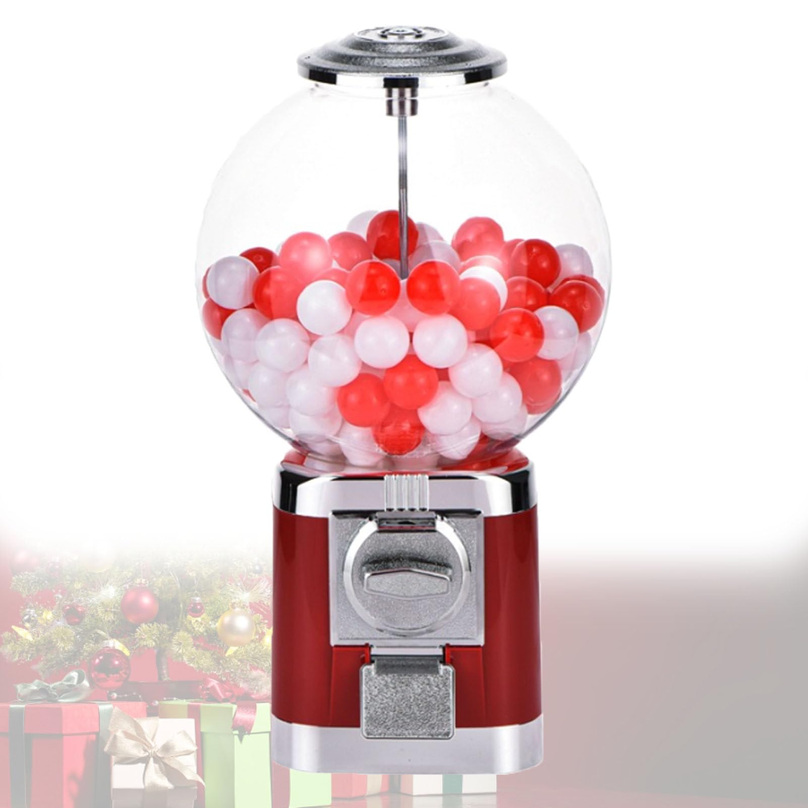 Distributeur de capsules avec 100 boules vides - Distributeur de jouets multi-usage pour magasins de détail