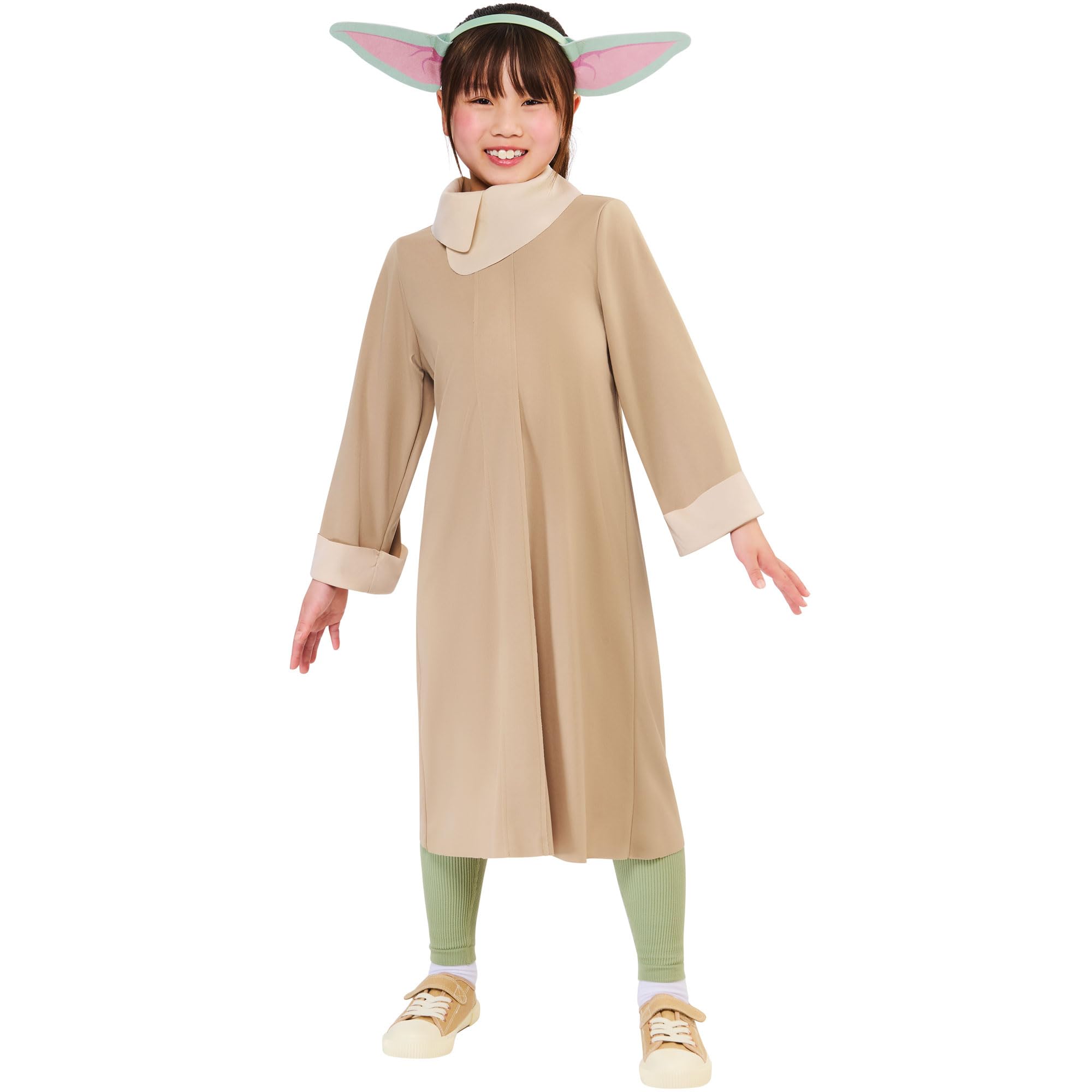 Rubies Official Disney Star Wars The Mandalorian, Grogu Child Costume, Kids Fancy Dress, Size 7-8 Years