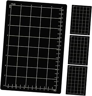 BEBEMOKO 4 Piezas Materias De Corte Magnética Material De Hierro De La Base De Goma Para Máquinas De Corte En Relieve Y Elaboración De Proyectos De Costura Y Bricolaje