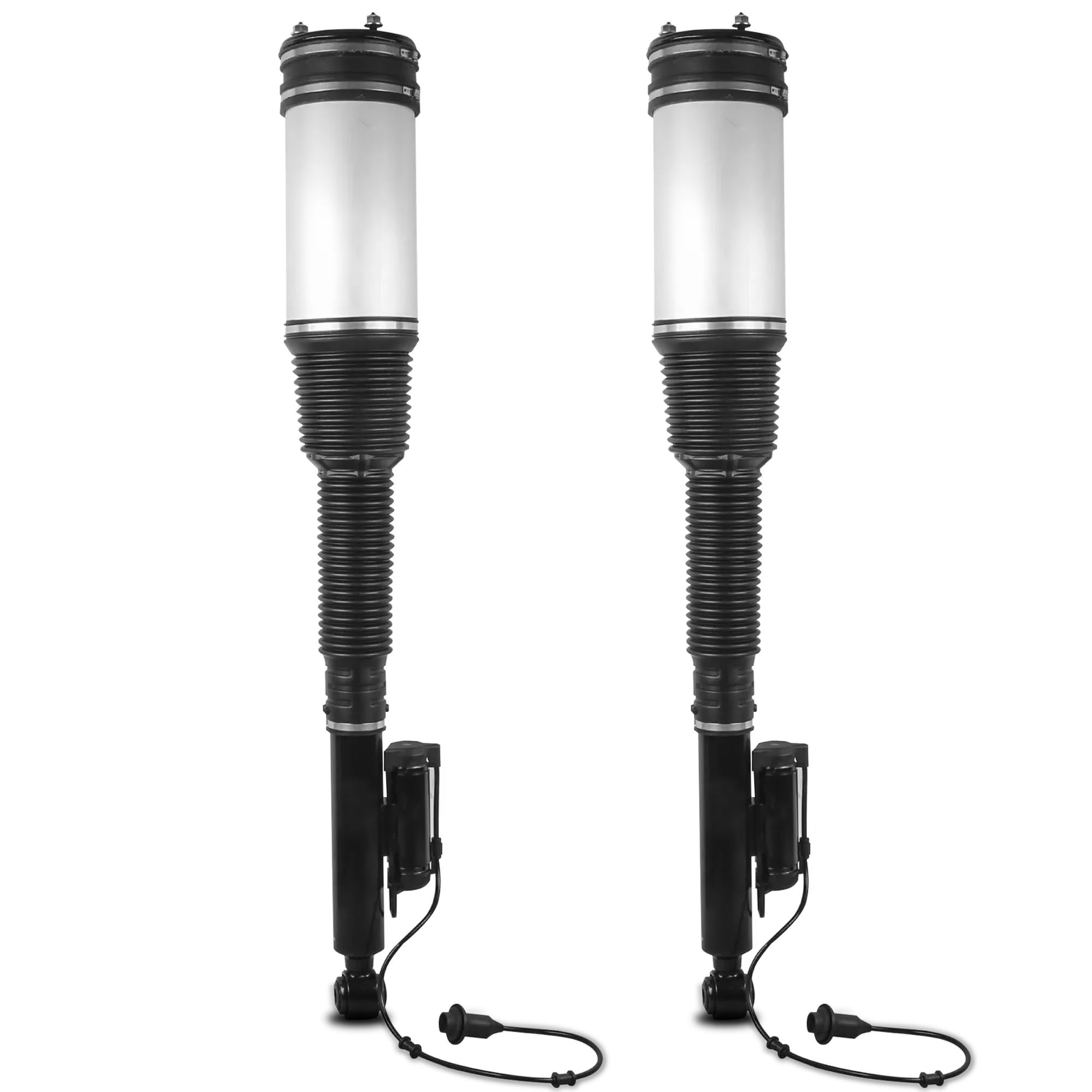 2PCS Rear Air Shock Absorbers Suspension Struts Assembly Compatible for 2000-2006 Mercedes-Benz S Class S430 S500 / 2001-2006 S55AGM S600 2203205013 2203202338