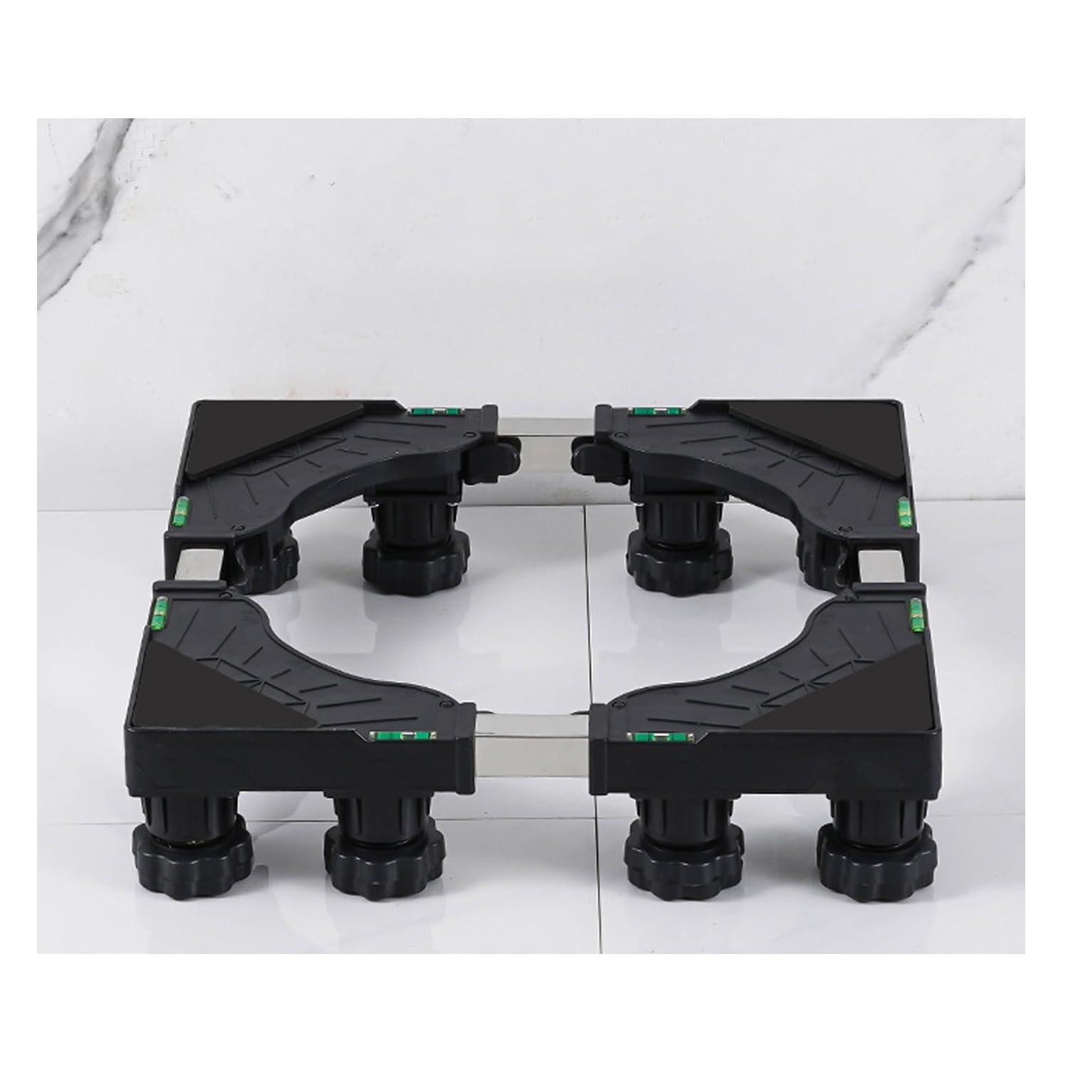 Pobbycrafm Washing Machine Stacking Kits Tumble Dryer Stand Washing Machine Stand Fridge Stand Washing Machine Mover 8 legs