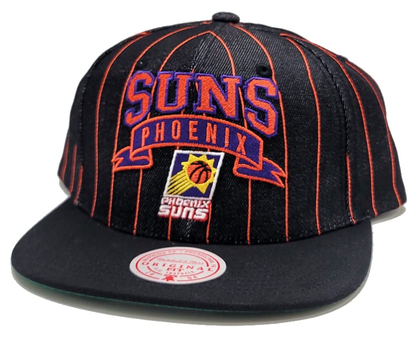 Mitchell & Ness Phoenix Suns Black Orange Snapback miniatura 2