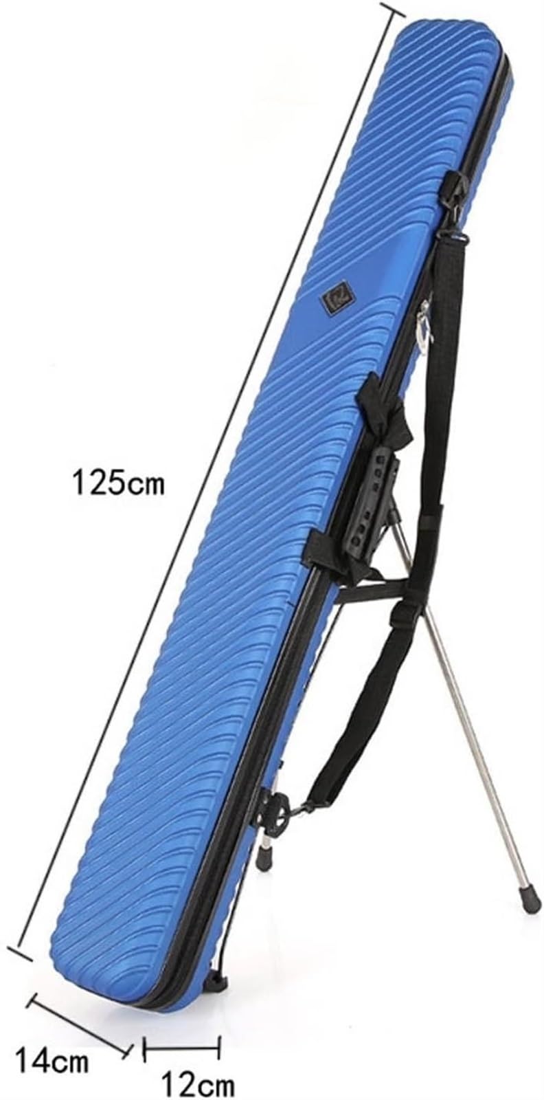 Angelrutentasche Rutentasche Angeln Tasche Wasserdicht Abs Angelbeutel Tragbare Angeltasche Multifunktionaler Strapazierfähige Angelruten-Tasche Angelausrüstung Für Outdoor Angeln (Color : B