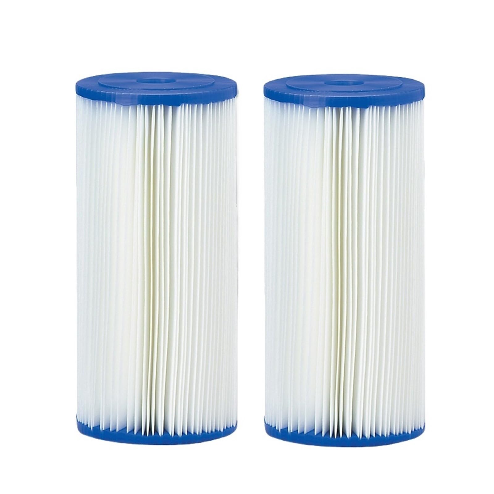 Cartuccia filtro acqua in poliestere pieghettato 4,5 x 10 25 micron