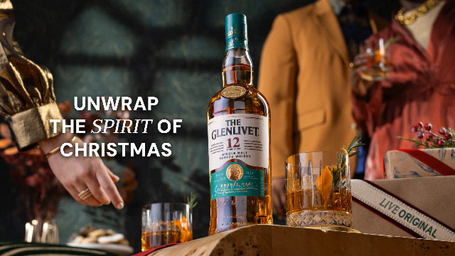 The Glenlivet 12 Year Old Single Malt Scotch Whisky (Double Oak
