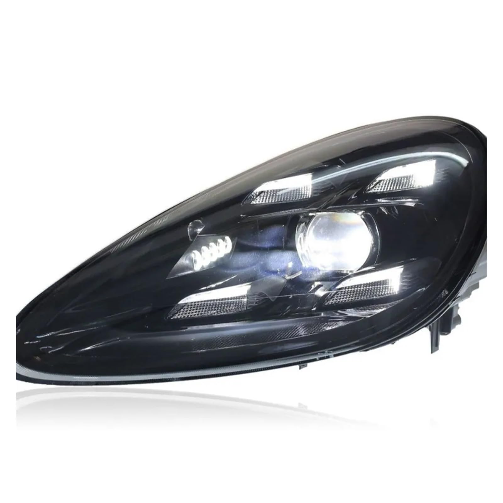 Gruppo fari Matrix DRL da 2 pezzi compatibile con accessori modificati Porsche Cayenne 958 2011 2012 2013 2014(With AFS)