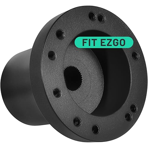 Golf Cart Steering Wheel Adapter For EZGO TXT & RXV Golf Cart Golf Cart Accessories