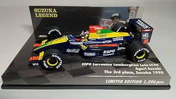 Amazon | ミニチャンプス 1/43 ラルース LC90 日本GP 鈴木亜久里