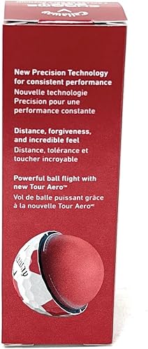 Miniatura 2 de Callaway pelotas de golf blandas cromadas modelo 2017, fabricadas en EE.UU. (12 unidades), elija el color