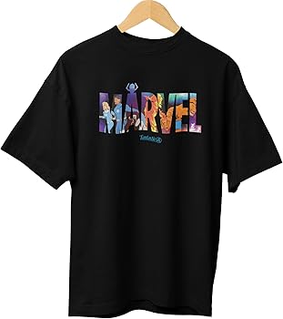 Buy Tverse Men's Oversized Cotton T-Shirt | Marvel Comic