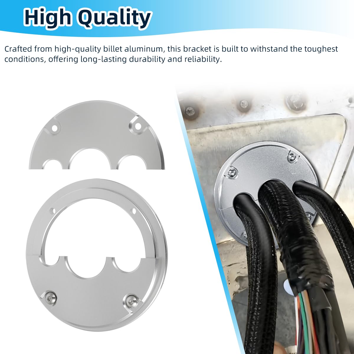 For Holley Terminator X Fire Wall Pass Through LS