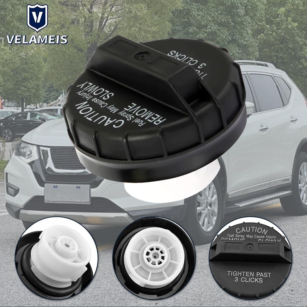 10838 Gas Fuel Cap For Chrysler Dodge Jeep Ford Tank Lid 35PA58