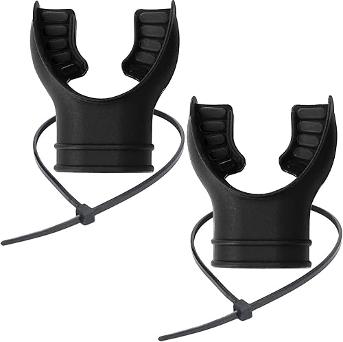 Boquilla de buceo, boquilla de silicona para esnórquel de repuesto con lazo regulador, se adapta a la mayoría de los reguladores estándar, Amarillo