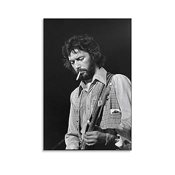 エリック・クラプトン コンサートポスター　62cm x 42cm(フレーム) エリック・クラプトン コンサートポスター 62cm x 42cm(フレーム