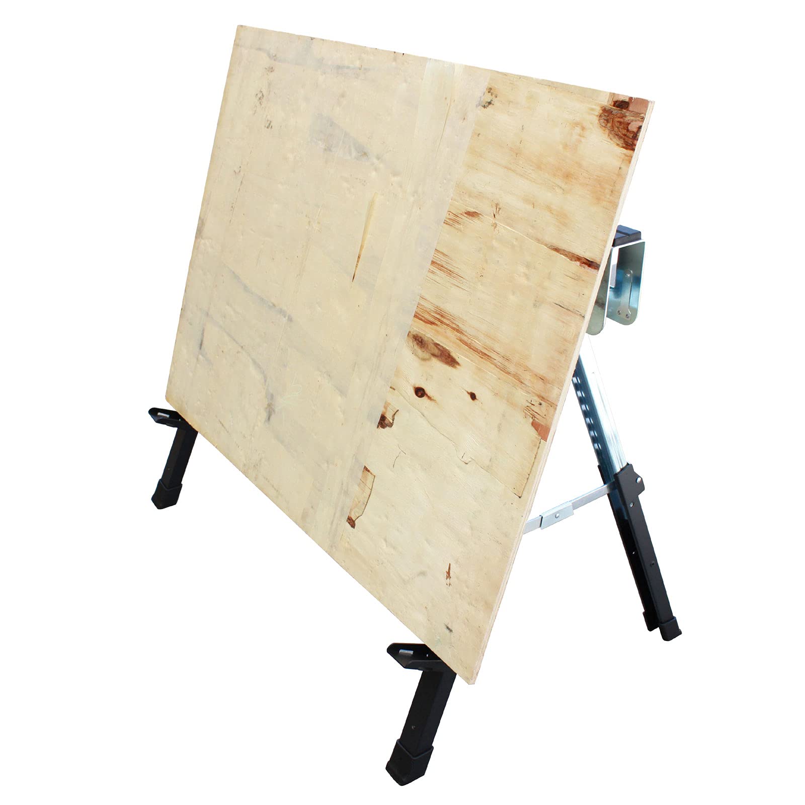 TRUTZHOLM Sägebock Arbeitsbock höhenverstellbar bis 650/1300 kg klappbar Werkbock Untergestell Stahl (2 Stück (Set))