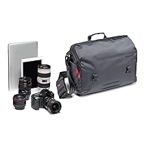 Manfrotto MB MN-M-SD-30 Manhattan Speedy-30 Borsa Messenger per Fotocamera, con Attacco Treppiede, Scomparto Fotocamera Rimovibile, per DSLR e Mirrorless con Obiettivo Medio, Lungo, Tessuto Rivestito