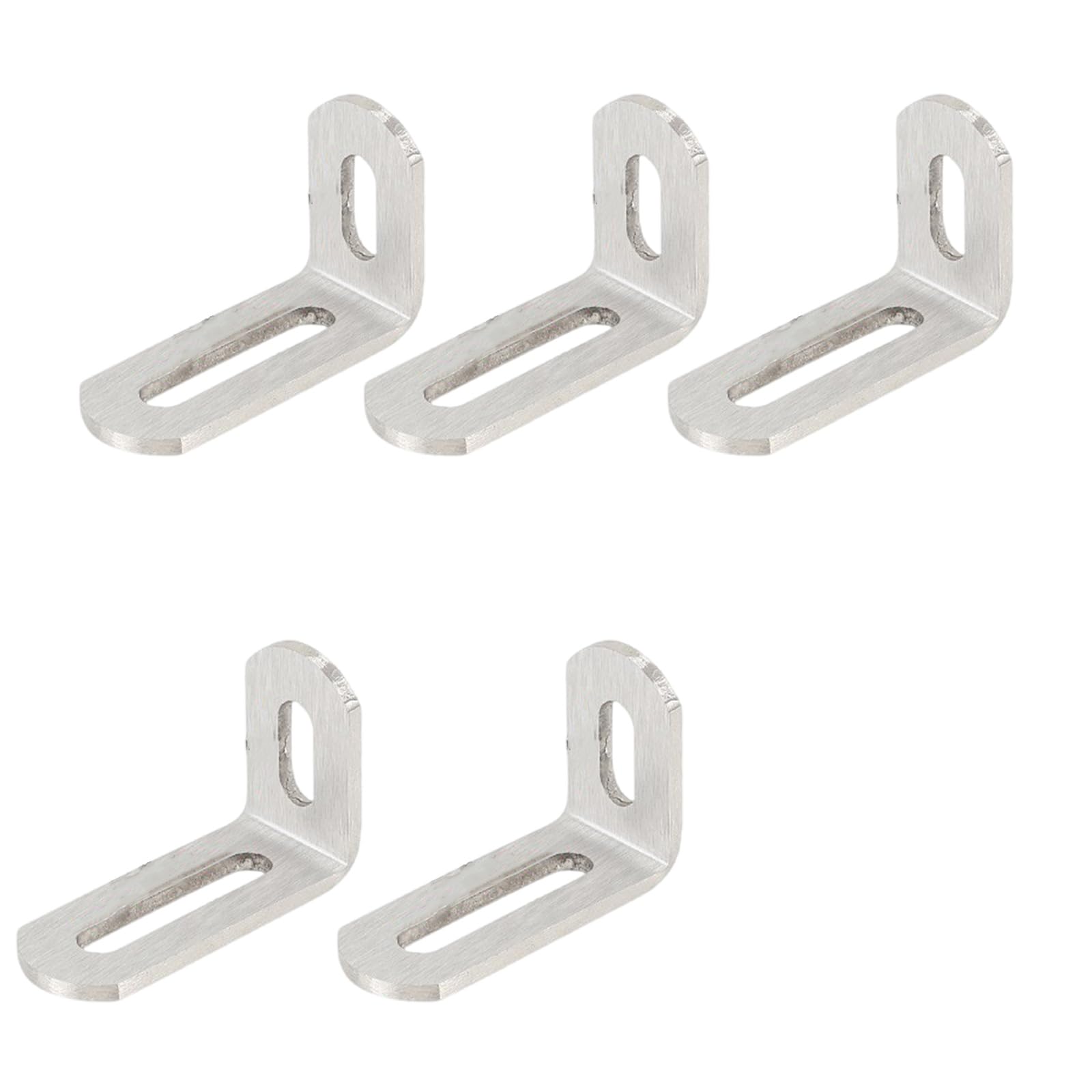 Against Oxidation Modifiable Corner Parenthesis Grooved Hole Plan for Contemporary Furniture Assembly and Equipment Mounting Commercial Right Corner Reinforce