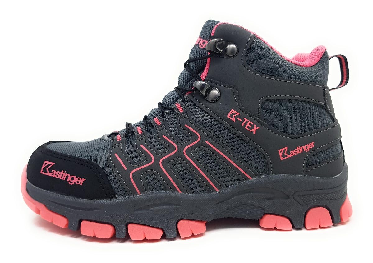 Kastinger Farrer II buty sportowe dziecięce, buty trekkingowe, szare, czas wolny