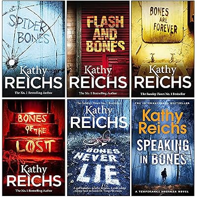 Temperance Brennan Series 3 Books 13-18 Collection Set By Kathy Reichs