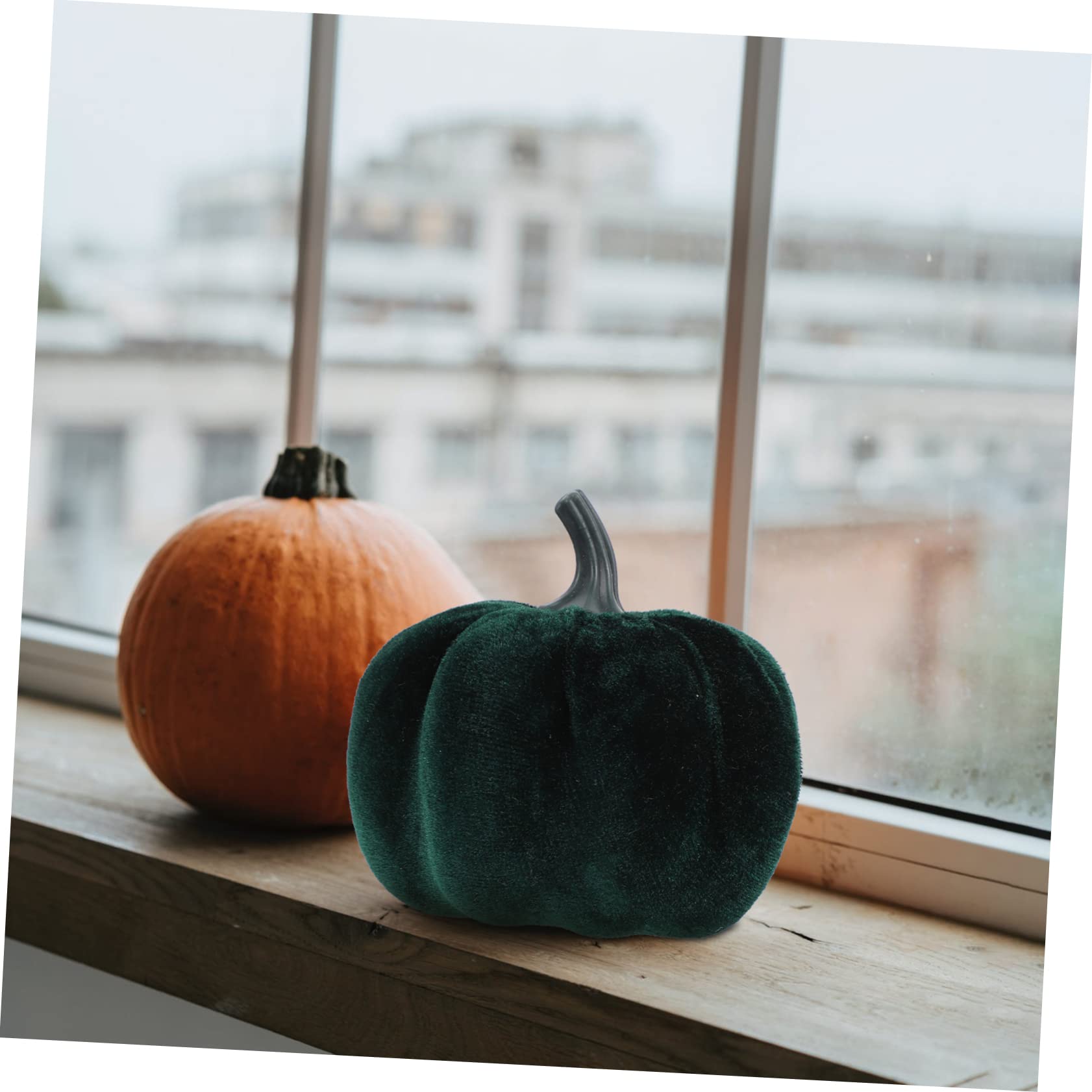 Tofficu 3 Set Di Zucche Artificiali Finte Realistiche 6 Pezzi Set Di Oggetti Di Scena Per Foto Per Halloween Ringraziamento Decorativi Per Feste Bar Palco 5 Pezzi*3