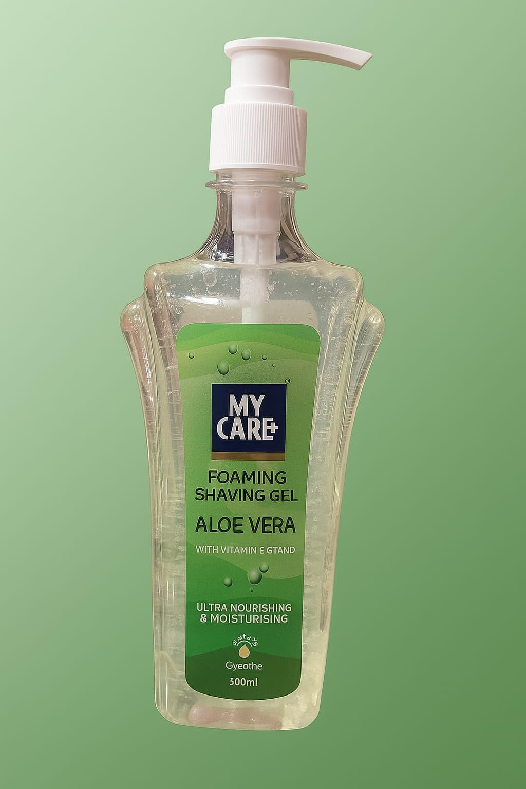 My Care Non-Foaming Shaving Gel With Aloe Vera,Vitamin E & Glycerin For Ultra Nourishing & Moisturinrising 500ml 4