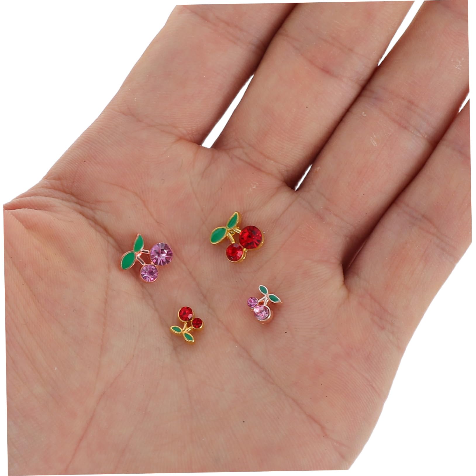 CALLARON 5 Set Decorazioni Per Unghie Charm Eleganti Per Nail Art E Te Per Unghie Sfavillanti E 32 Pezzi*5