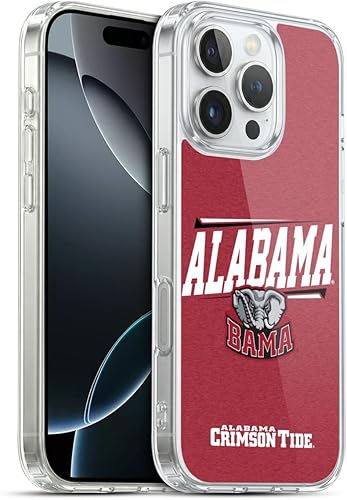 Miniatura 425 de Head Case Designs Funda de gel con logotipo oficial de la Universidad de Alabama UA [protección de grado militar] compatible con Apple iPhone 11