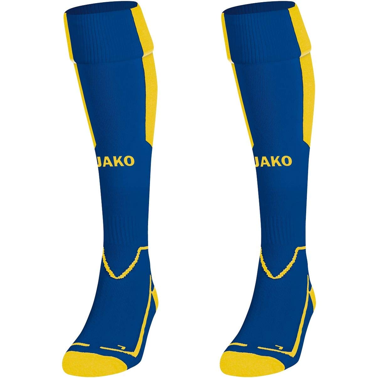 JAKO Stump socks Lazio 3866, Multicoloured (Royal / Citro), 5 (43-46)
