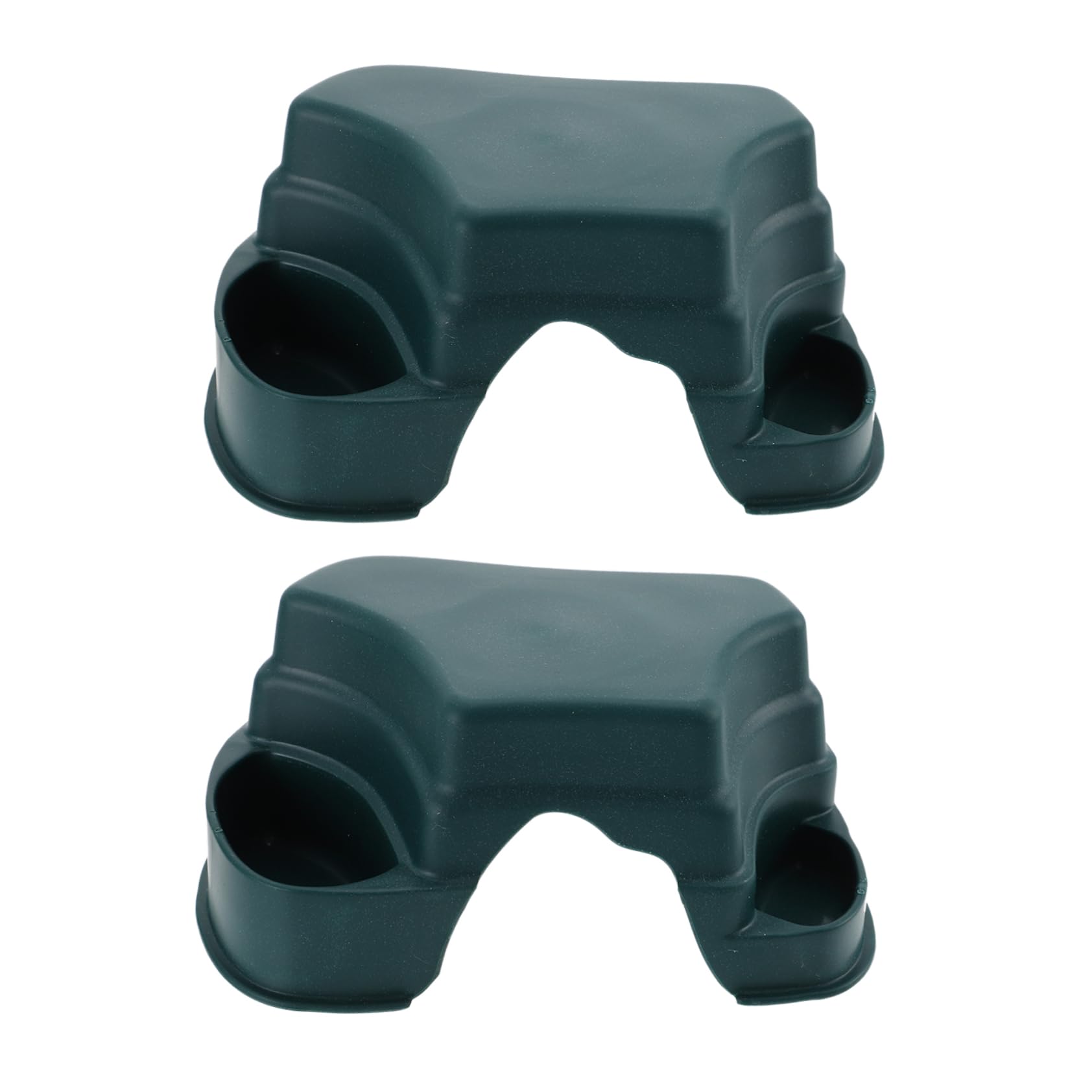 Totority 2Pcs Tortoise Feeding Cave Adornment Reptile Hide and Cave for Natural Habitat and Photography Prop for Tortoise Enclosures and Reptile Boxes