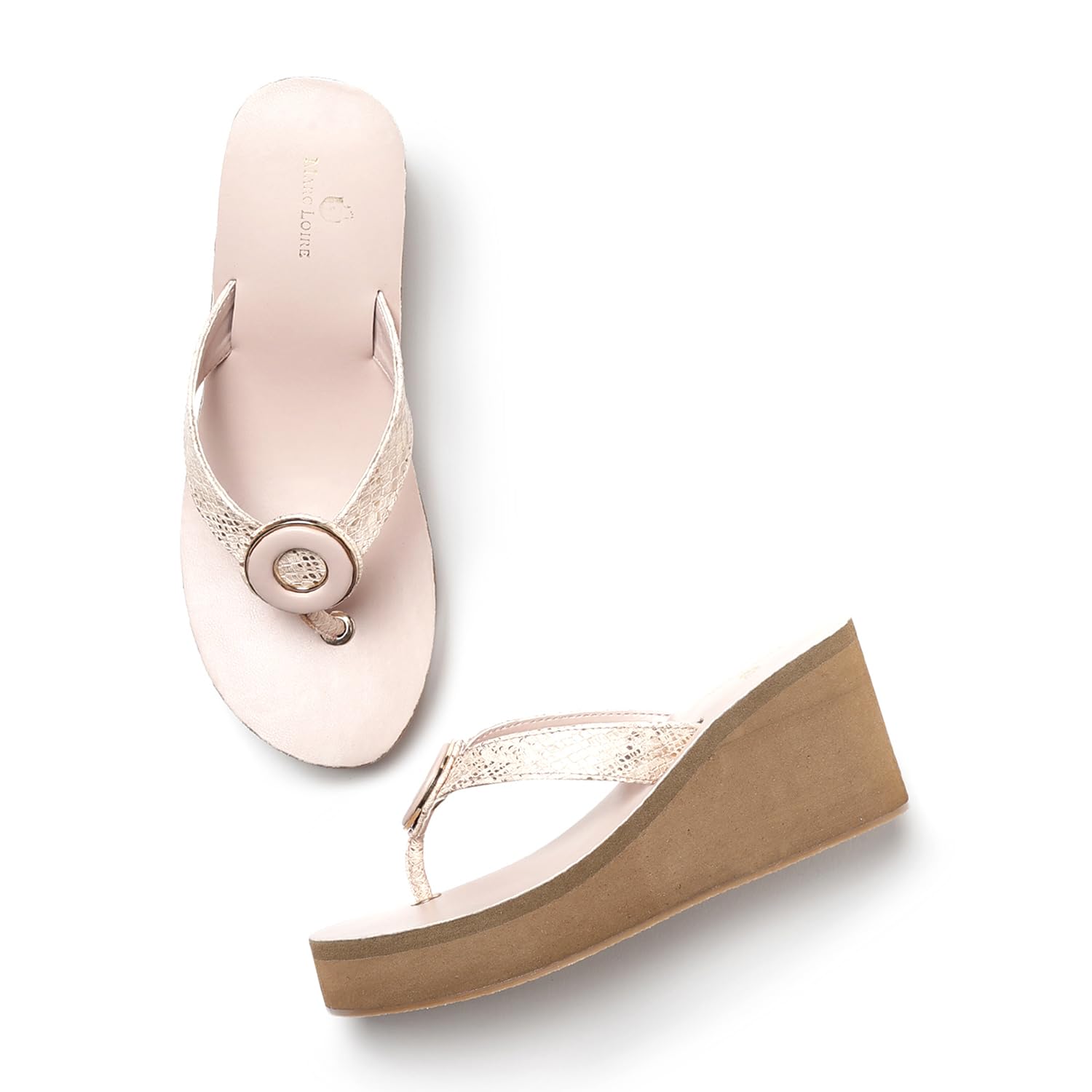 See full amazon price history chart for Marc Loire Women Embellished Slip-On Wedge Sandal/Heel Chappal & Slipper (Cream, 6) Marc Loire Women Embellished Slip-On Wedge Sandal/Heel Chappal & Slipper (Cream, 6) (B0CYH5LZKF) Amazon Price History, Amazon Price Tracker