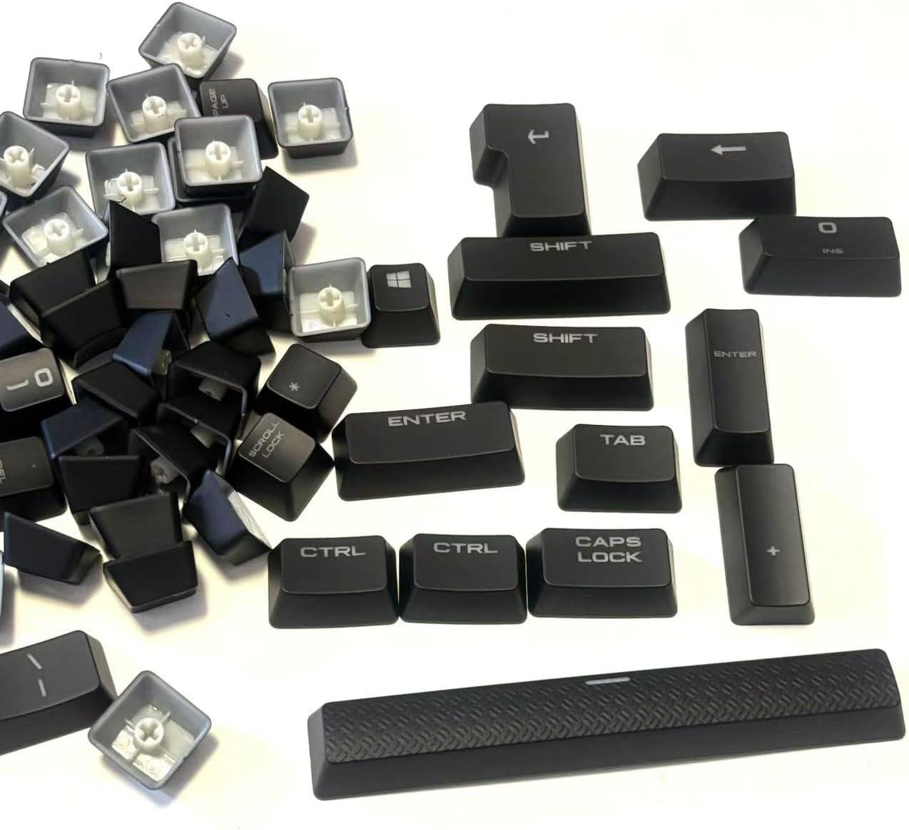 Backlit Key Caps Keycaps for Corsair K70 RGB/K65/K68/K95/K63/ MK2 Mechanical Gaming Keyboard - (Full)
