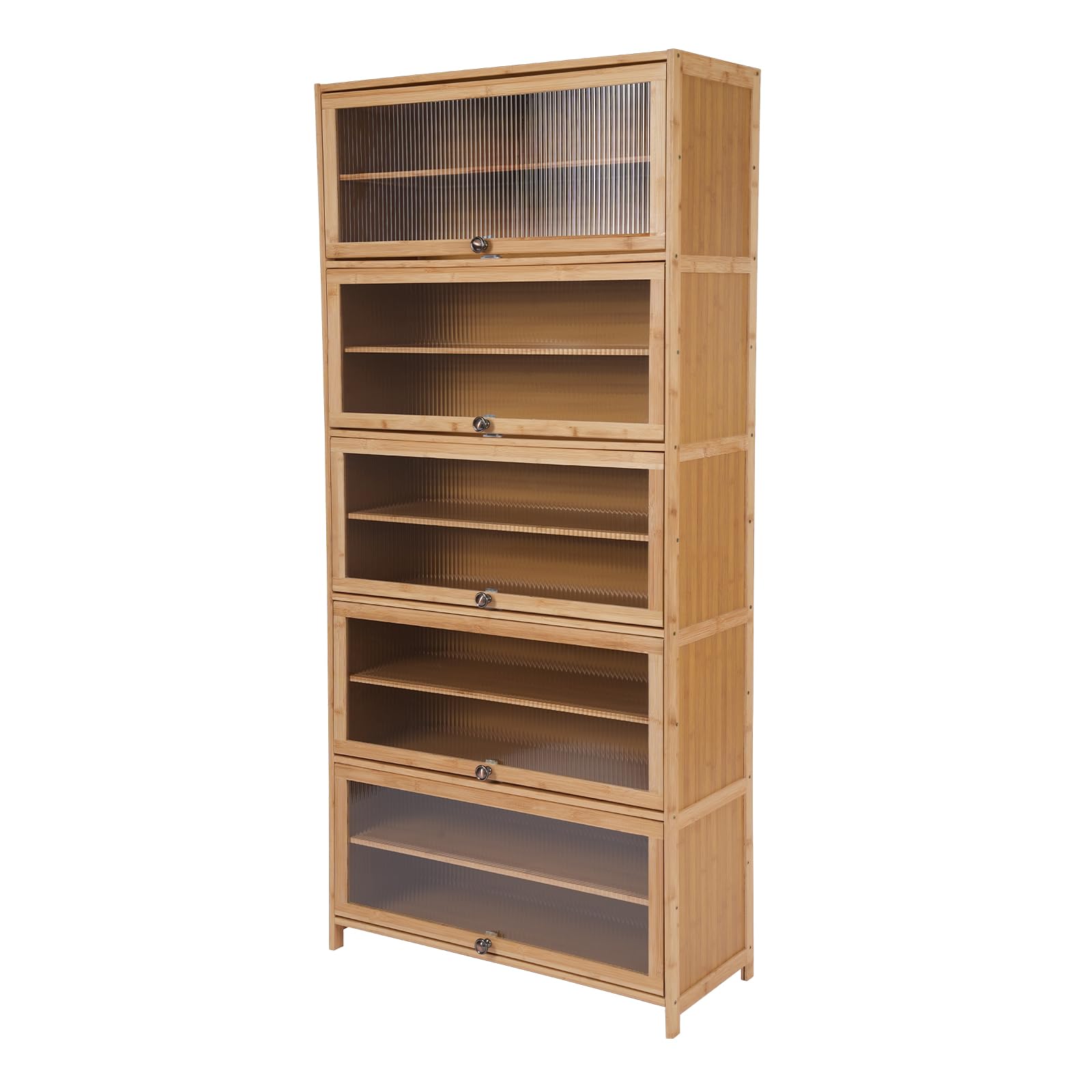 10 Tier Shoe Rack Organizer with Door, 40 Pairs Entryway Shoe Storage Cabinet Narrow Shoe Organizers and Storage Shoe Rack for Entryway Bedroom