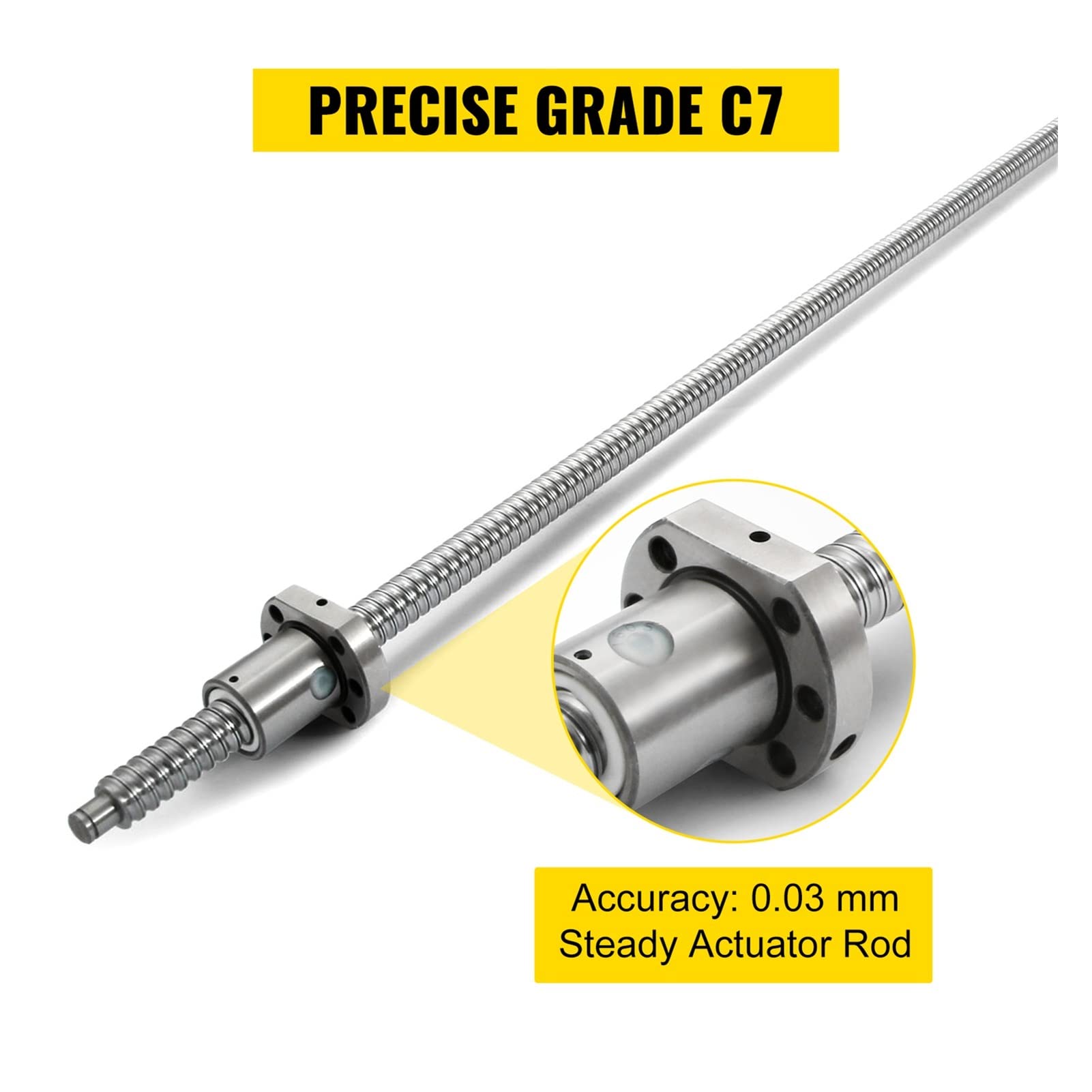 Vis à billes SFU1605 150 Vis à billes de 0 mm RM1605 BF12 / BK12 Supporter à haute précision à faible bruit à faible frottement for CNC Routeurs tour Outils de jardin