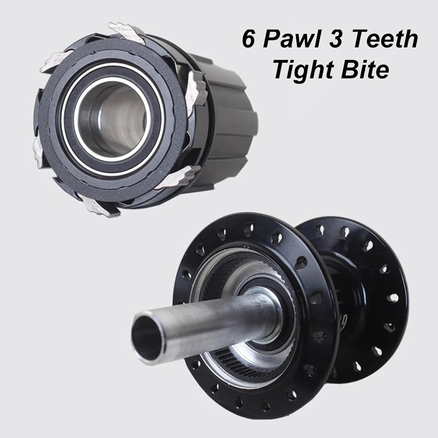 Mountainbike 26 Zoll Felgen-Set, Disc Brake QR 100/135mm Laufradsatz 32H, vorne 2, hinten 4 Lager, HG Naben für 8-12-fach Kassetten