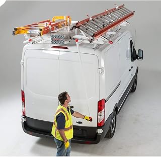 Weather White Ladder Rack