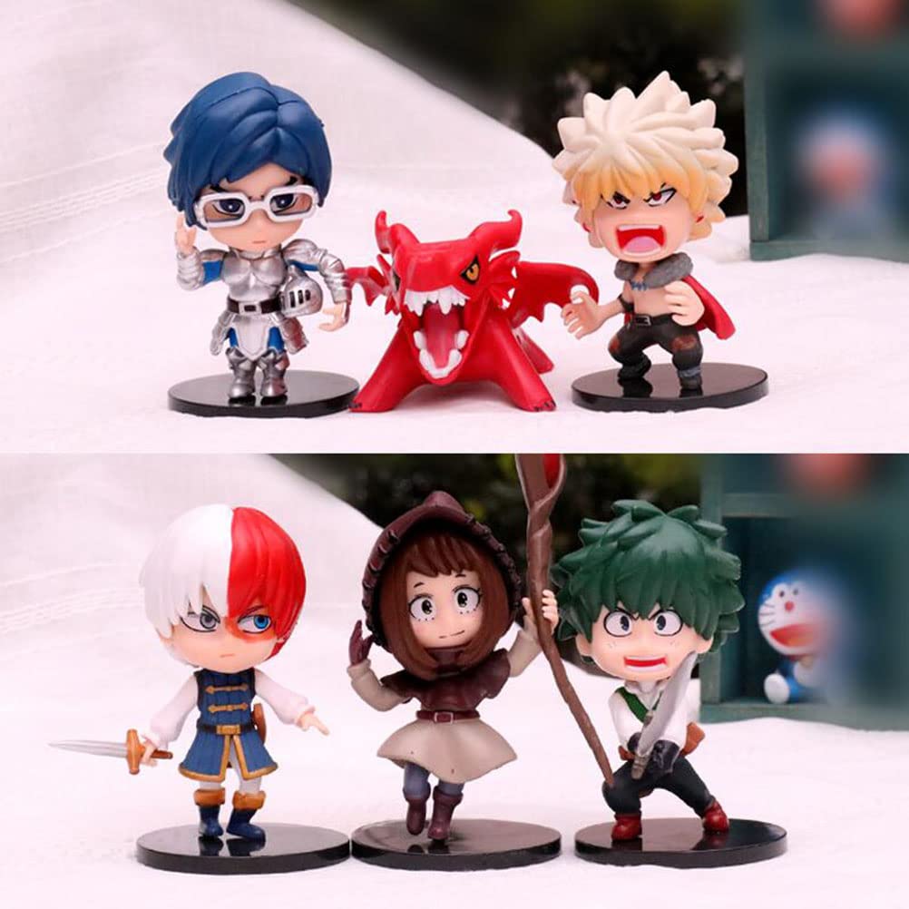 XYZLEO My Hero Academia!!Midoriya Izuku/Bakugou Katsuki/Todoroki Shoto/Iida Tenya Q-Version Nendoroi