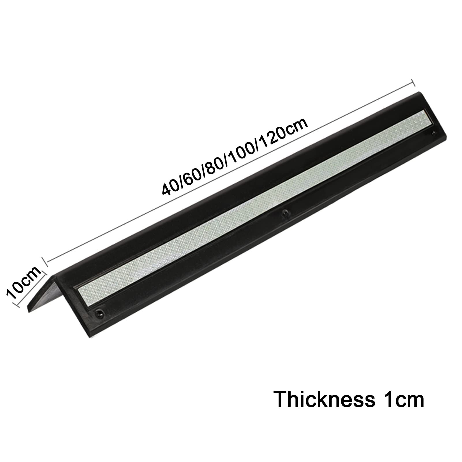 Protectores de Esquina de Pared, Protectores de Esquina de Pared en Forma de L para garajes de estacionamiento - Protectores de Columna de Goma de 1 cm de Grosor, Borde de Seguridad reflecta