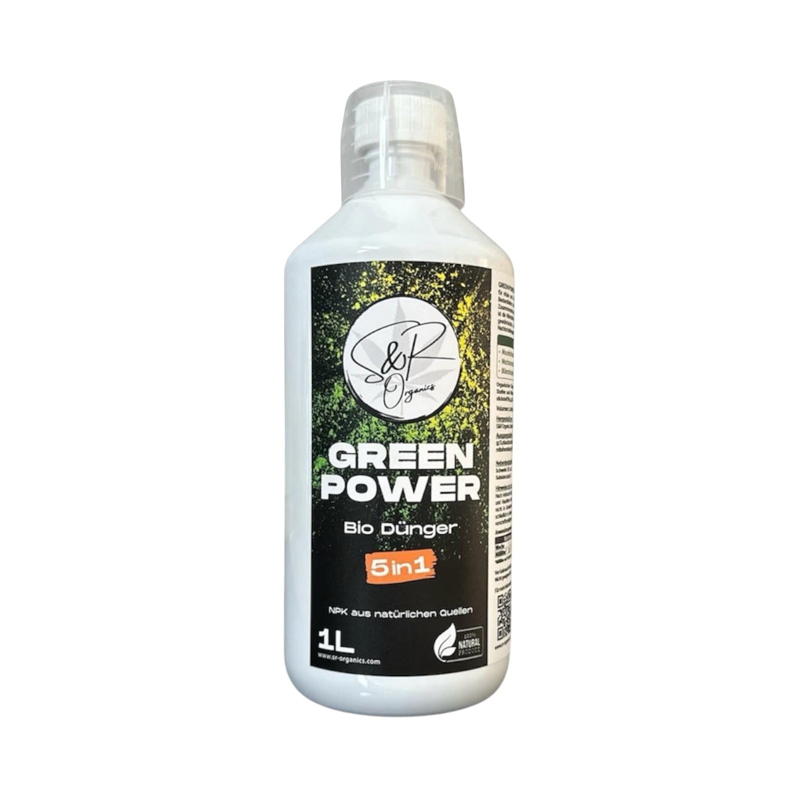 Starter-Set S&R Organics Green Power Starter-Set, Bio-Dünger 5in1, Vegan Phosphor Boost & CalMag Boost