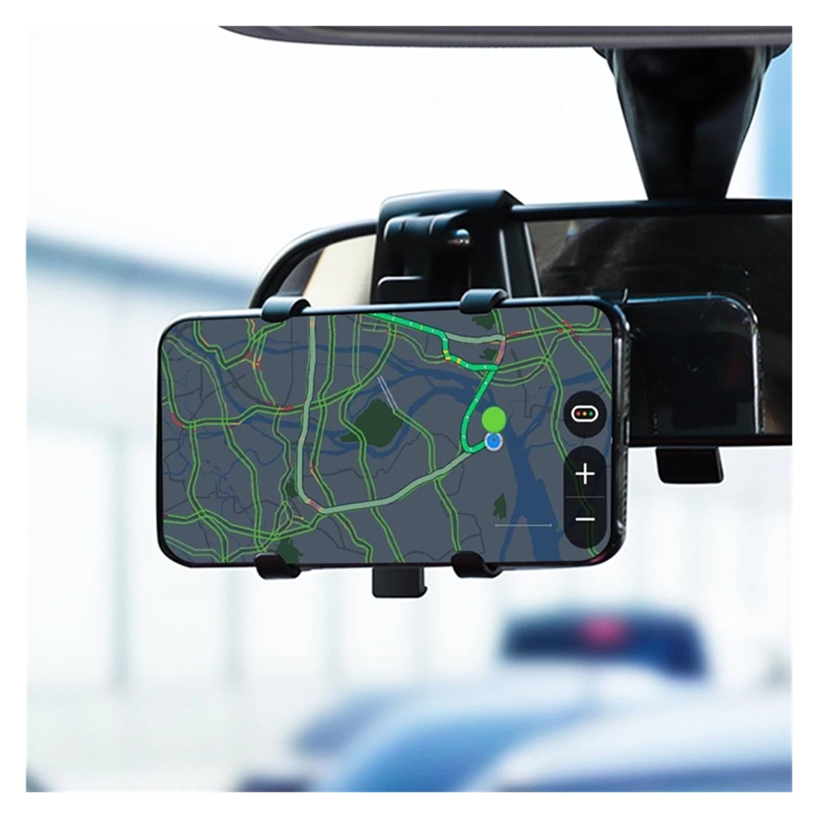 Porta Cellulare Auto Supporto per telefono da auto 3 in 1, supporto per specchietto retrovisore, supporto per navigatore GPS regolabile per iP&ho&ne 14
