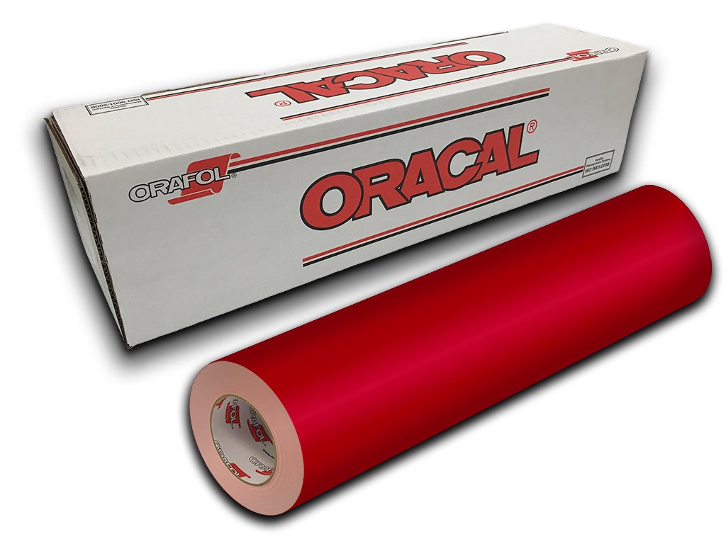 Oracal 651- 24" x 5yd - Red 031
