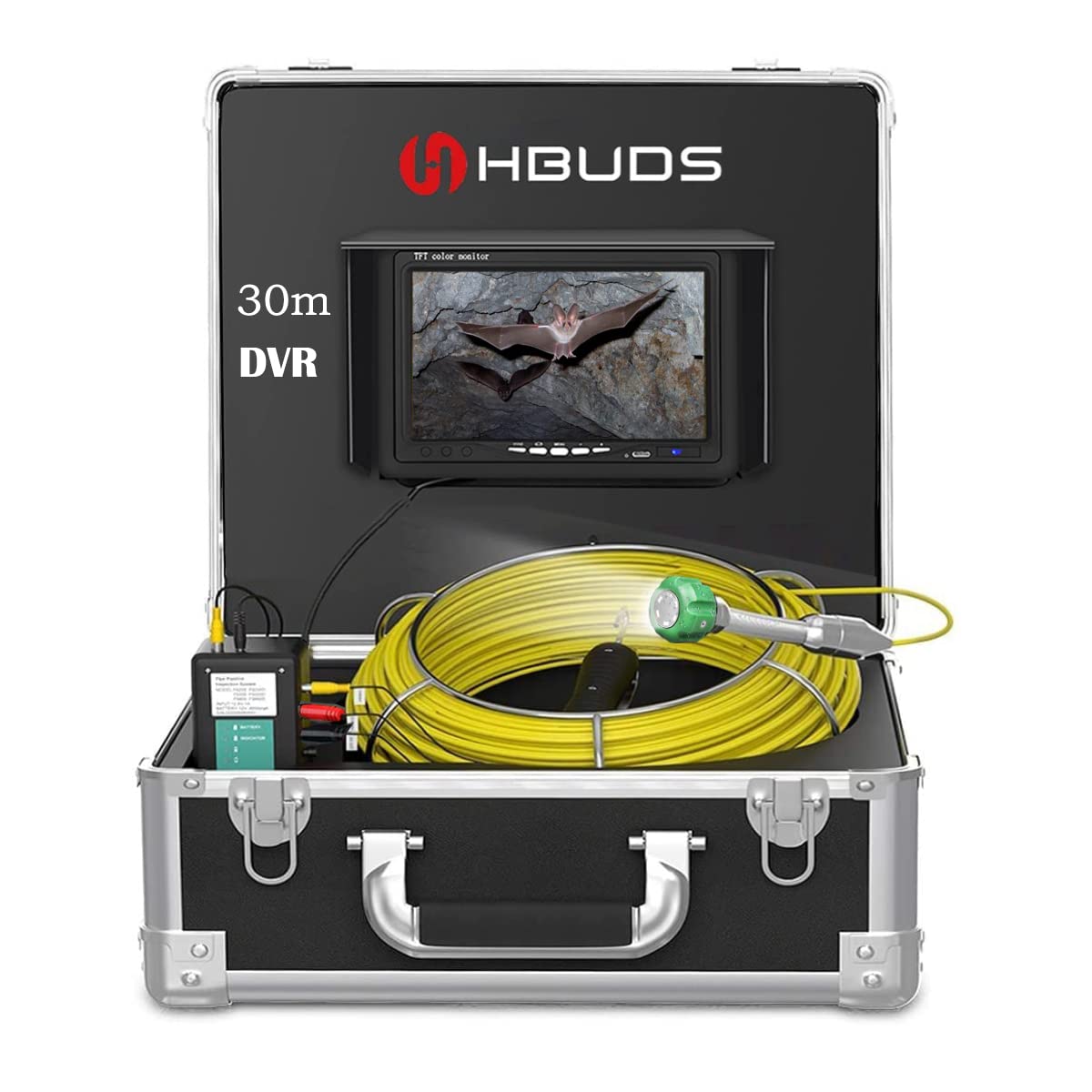 Amazon | HBUDS 配管カメラ 下水道カメラ 21mmレンズ ファイバー 