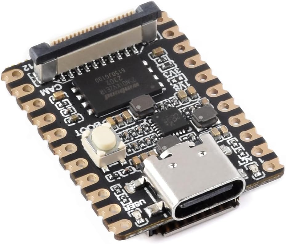 Luckfox Pico Mini Linux Micro Development Board Based on RV1103 Chip, Integrates ARM Cortex-A7/RISC-V MCU/NPU/ISP Processors, 64MB DDR2 Memory, 128MB Flash, Support MIPI CSI, GPIO, USB etc.