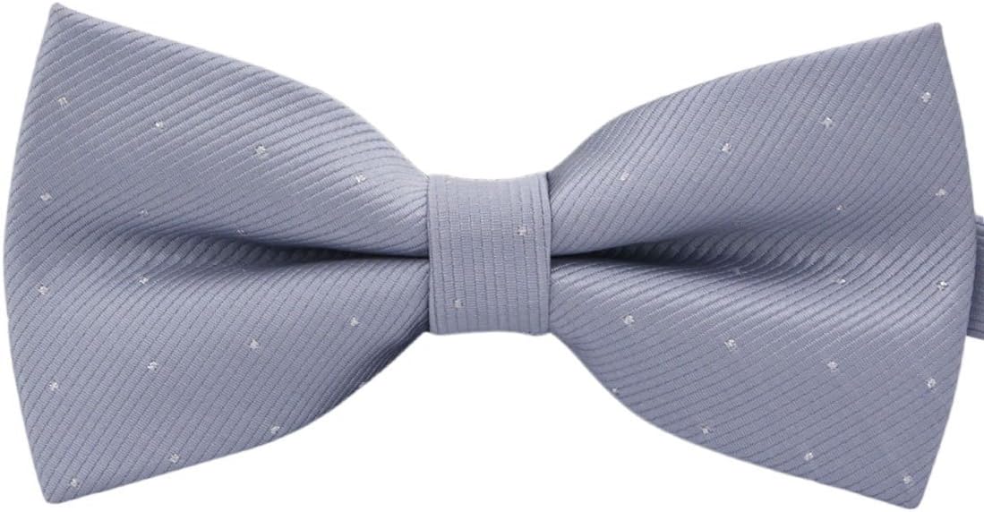 Amajiji® Formal Dog Bow Ties for Medium & Large Dogs (Gray)