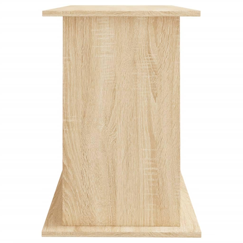 Toshilian Meuble pour Aquarium Support chêne sonoma 121x41x58 cm bois d'ingénierie