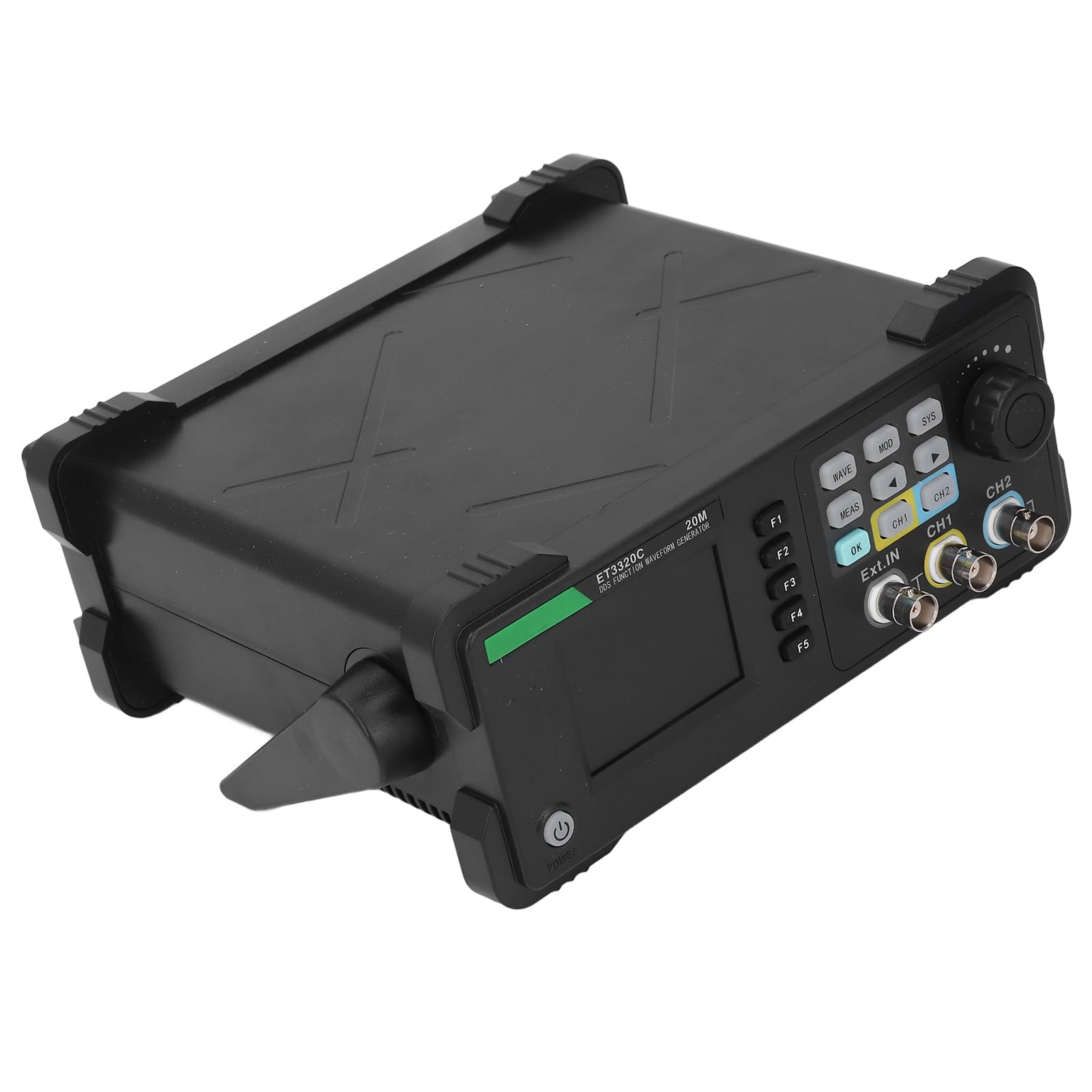 Generador de funciones de 2 canales Generador de forma de onda arbitraria Pantalla LCD de alta precisión de 3,5 pulgadas Frecuencia de muestreo de 200 Msa/S para ingenieros