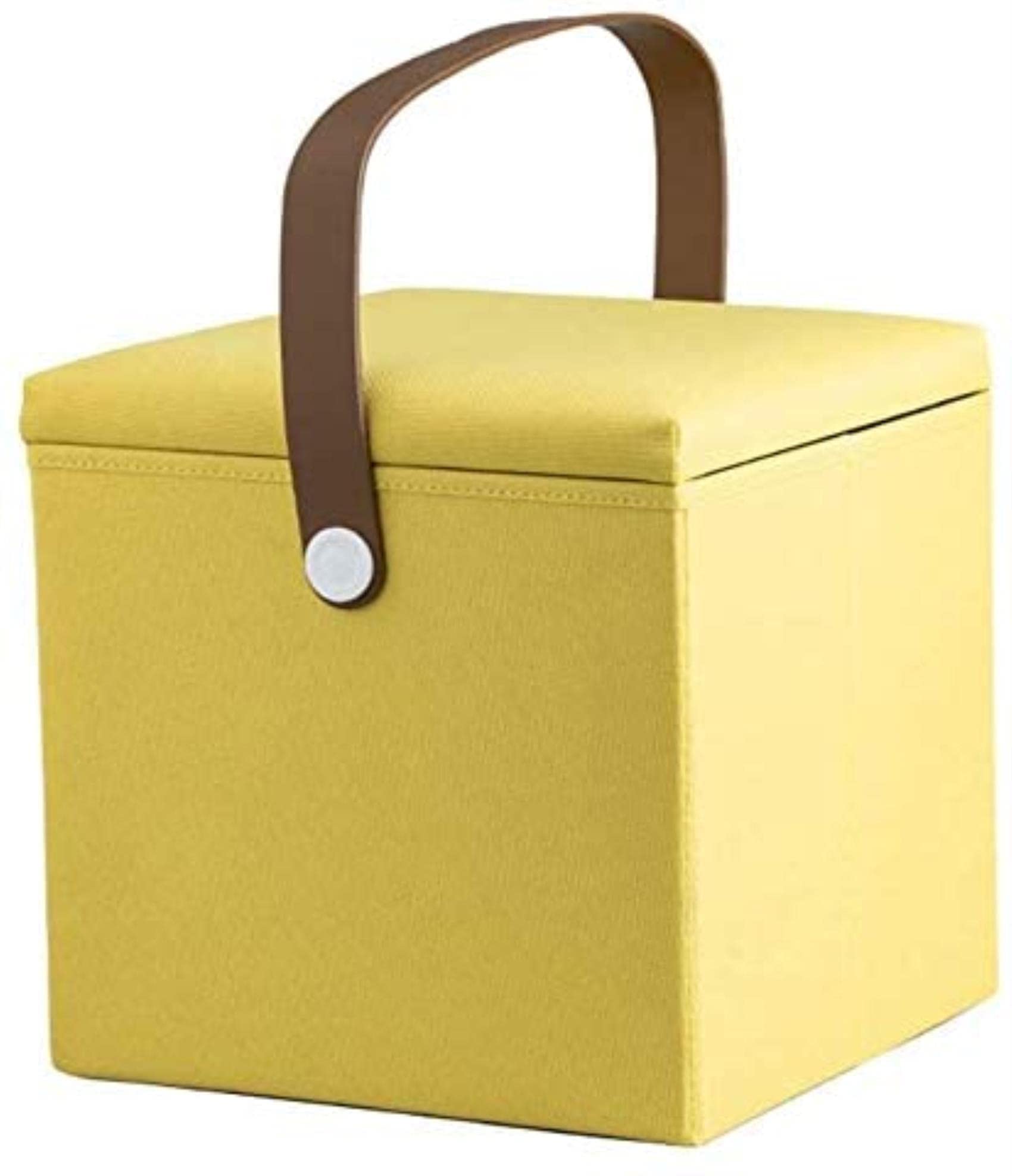 Repose-pieds rembourré multifonction avec rangement ottoman pliable