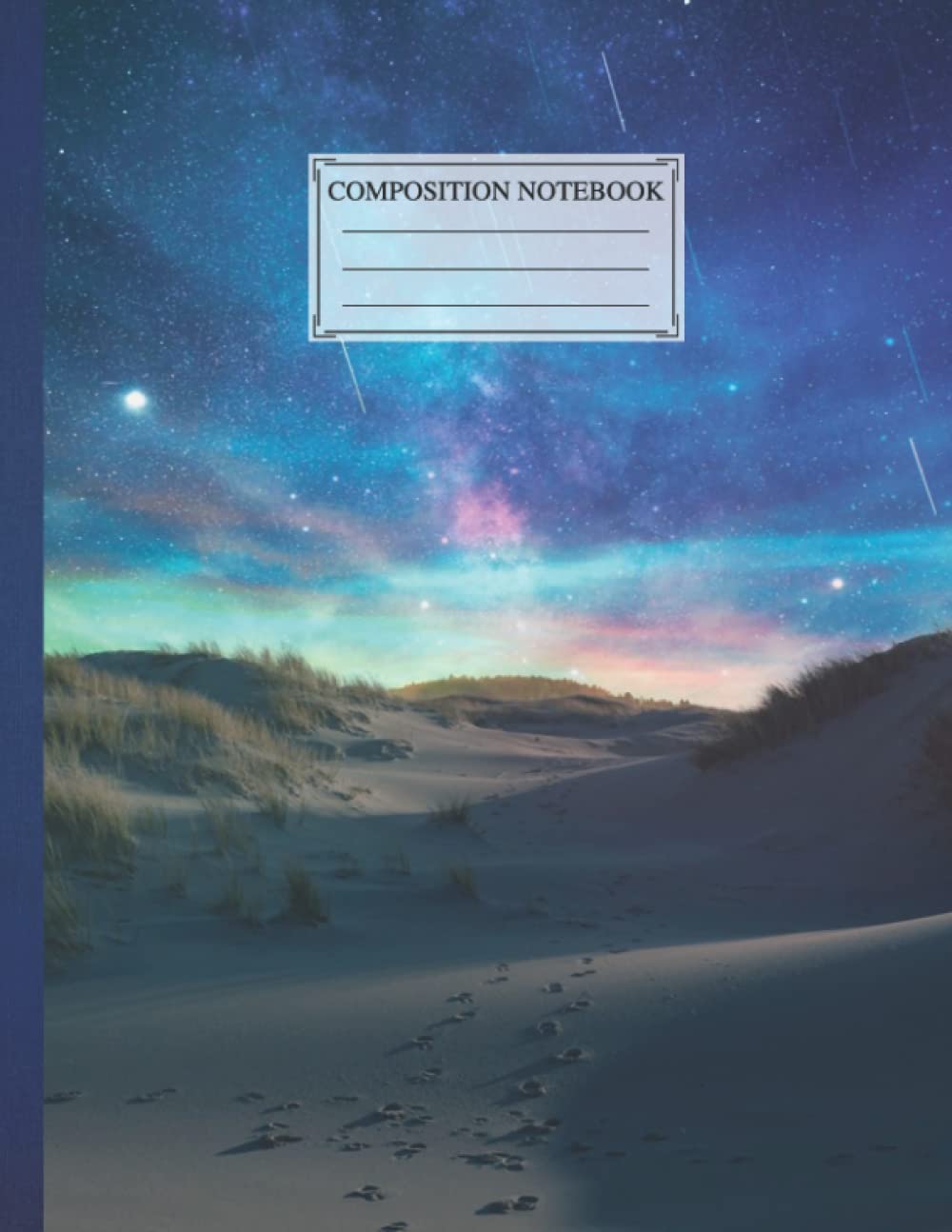 Composition NoteBook: starset Christmas Holiday College Ruled Halloween Cover Wide Ruled For Children School Teachers Adults 8.5x11 Inches | 110 page