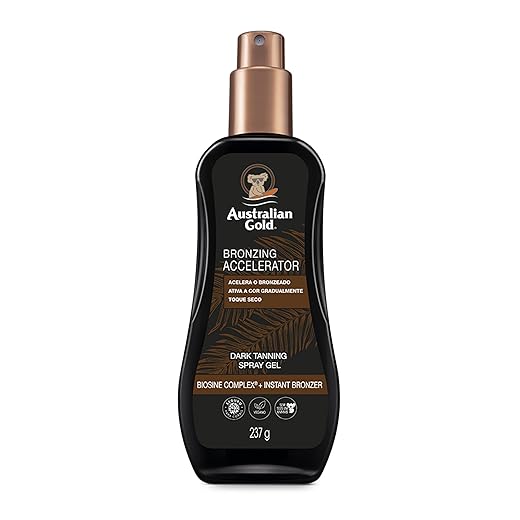 Acelerador Dark Tanning C/ Inst. Bronzer, Australian Gold (Embalagem pode variar)